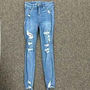 American Eagle Hi rise next level stretch jogging Size 4 regular